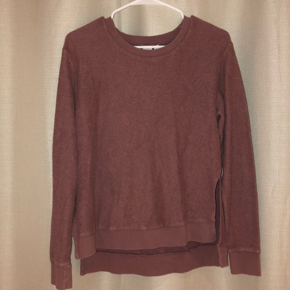Burgundy Sweater